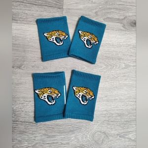 🎉4/$20 NEW Jacksonville Jaguars Wrist Sweat Bands Football Playoffs